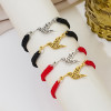 Fashionable Hollow Retro Pattern Stainless Steel Cut Bird Dove Pendant Bracelet Animal Hand Jewelry Wholesale