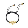 Cross-border new product bracelet jewelry ins simple feminine temperament niche design stainless steel cut bee pendant