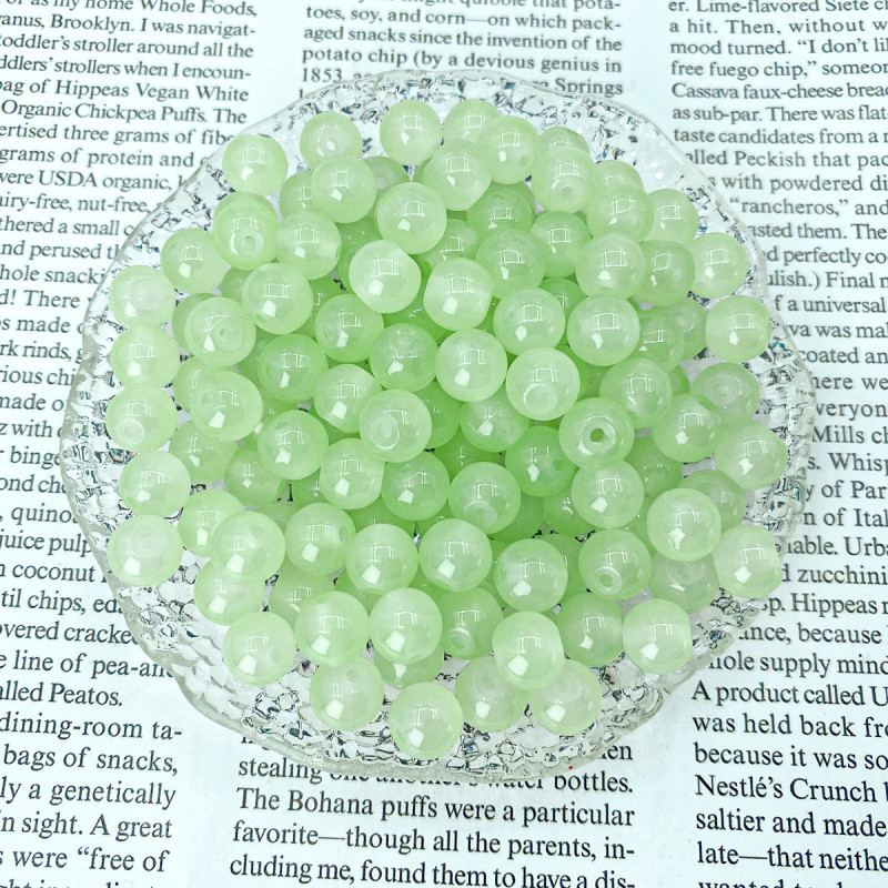 8mm10mm wholesale weighing glass beads loose beads handmade glass beads diy hand string jewelry material beads