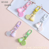Exquisite and cute badminton goal buckle, novel key chain pendant, diy handmade men's and women's bag pendant jewelry wholesale
