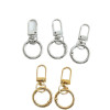 Simple U-shaped door buckle spring ring pendant fashion metal ring buckle pendant diy handmade accessories jewelry wholesale