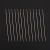 Beaded steel needle beading needle diy jewelry tools sewing embroidery needle needle thread handmade long needle sewing needle hand sewing needle