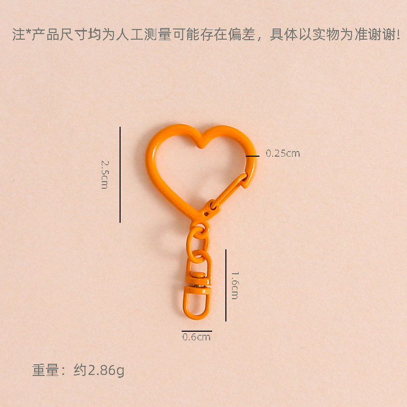 Versatile zinc alloy love buckle with 8-character buckle diy handmade pendant jewelry wholesale toy metal pendant