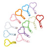 Versatile zinc alloy love buckle with 8-character buckle diy handmade pendant jewelry wholesale toy metal pendant