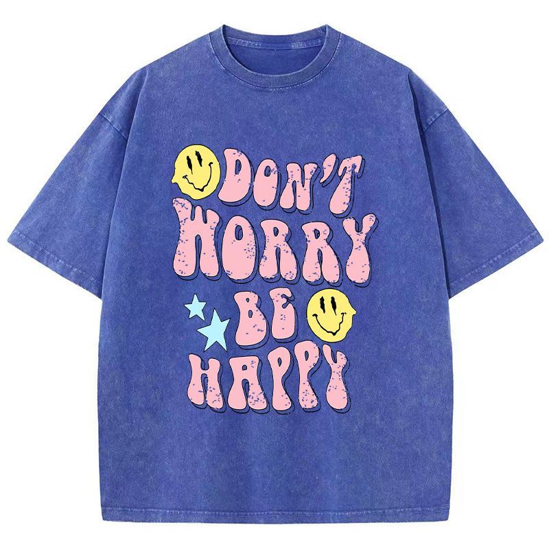 Cotton T-European Size BeDonTStreetTshirtBreathable-Happy'TShirtFemaleWorry