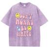 Cotton T-European Size BeDonTStreetTshirtBreathable-Happy'TShirtFemaleWorry