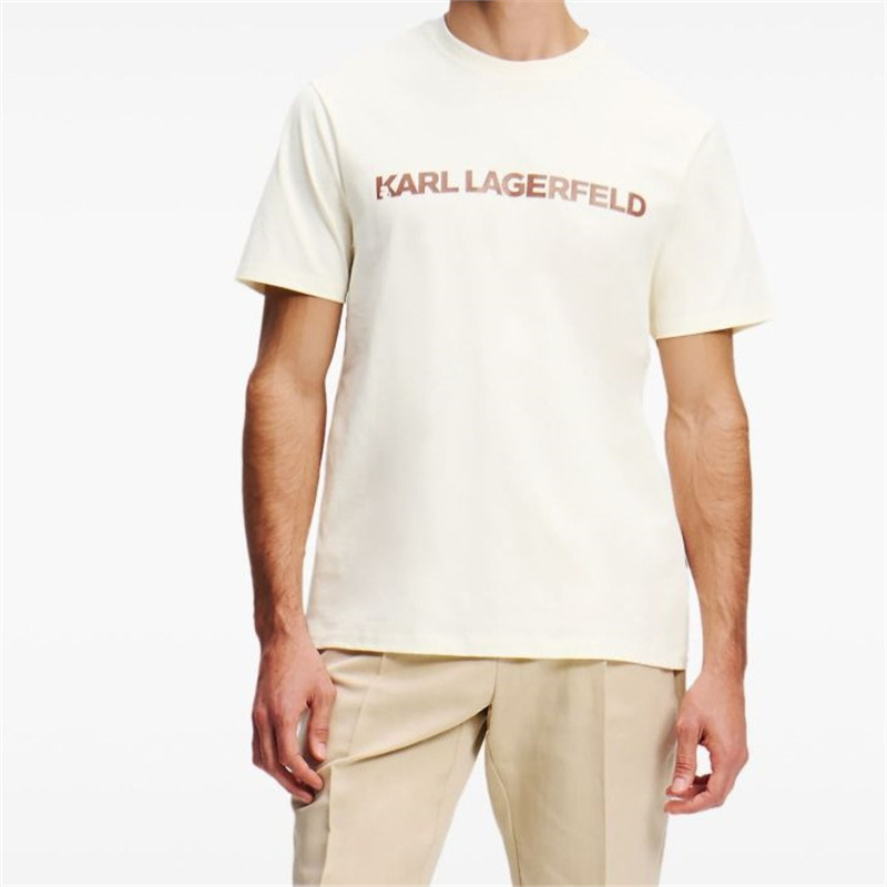 Specially Designed for Cross-Border Basic Men's Heavyweight T-Shirts 25 Tops, Casual Round Neck Logo Summer and New Year Short-Sleeved Loose
