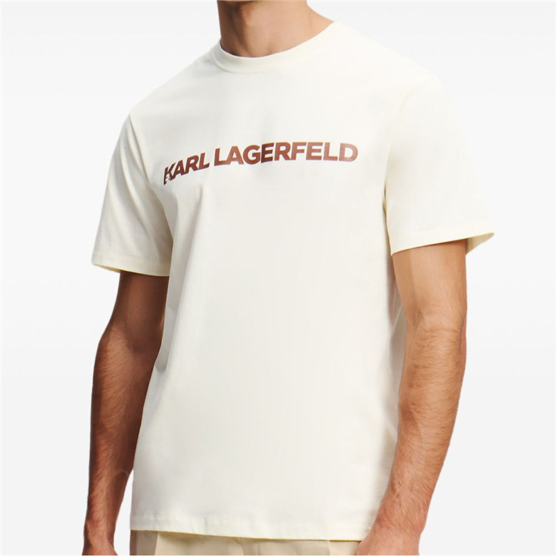 Specially Designed for Cross-Border Basic Men's Heavyweight T-Shirts 25 Tops, Casual Round Neck Logo Summer and New Year Short-Sleeved Loose