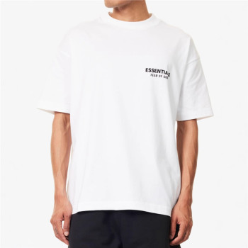 Specially Designed for Cross-Border Fashion Men's Short-Sleeved Round Neck Daily Cross-Border Summer Style 25 Loose T-Shirts Casual Printed Letters Street