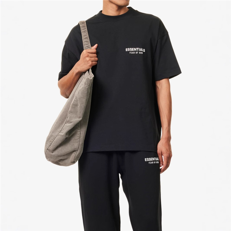 Specially Designed for Cross-Border Fashion Men's Short-Sleeved Round Neck Daily Cross-Border Summer Style 25 Loose T-Shirts Casual Printed Letters Street