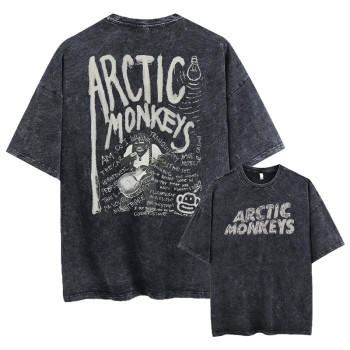 Ouma Cross-border Retro Rock Arctic Monkeys Music Album Graphic T-Shri