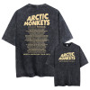 Ouma Cross-border Retro Rock Arctic Monkeys Music Album Graphic T-Shri
