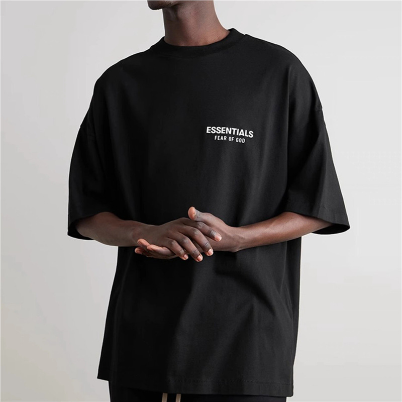 European Size Cross-Border Fall25 Series Holidayfog Shirt Trendy High Street Essentialszone Short-Sleeved Loose t