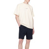 Cross-border European size breathable loose printed skin-friendly short-sleeved summer T-shirt fashionable round neck 2025 solid color men's clothing simple