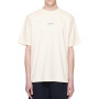 Cross-border European size breathable loose printed skin-friendly short-sleeved summer T-shirt fashionable round neck 2025 solid color men's clothing simple
