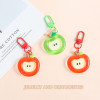 Sweet and cute big apple door buckle key chain pendant girl's favorite things bag pendant jewelry wholesale
