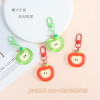 Sweet and cute big apple door buckle key chain pendant girl's favorite things bag pendant jewelry wholesale