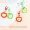 Sweet and cute big apple door buckle key chain pendant girl's favorite things bag pendant jewelry wholesale