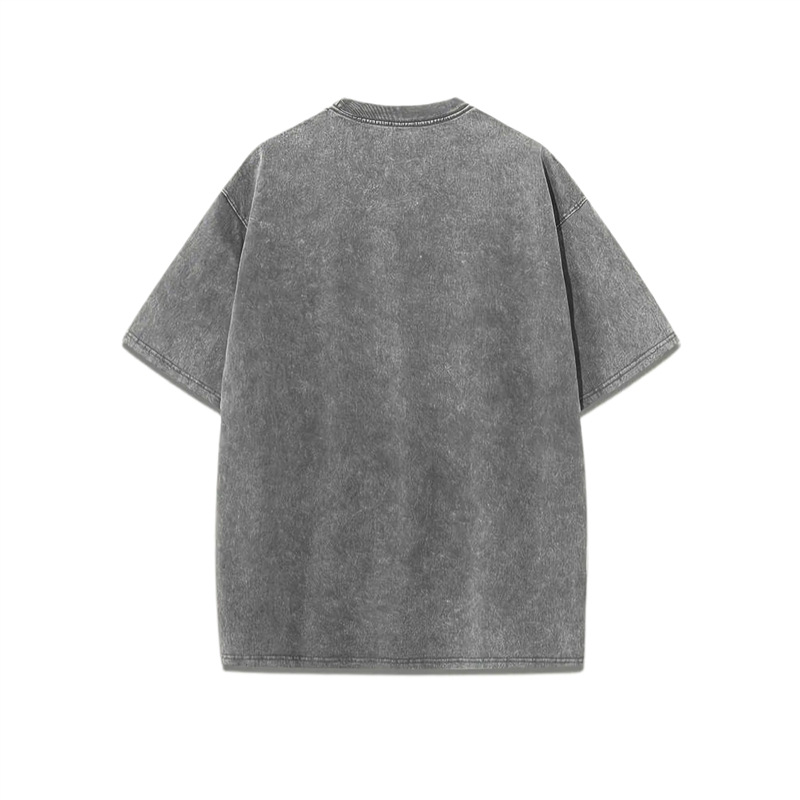 Ouma Cross-border New York Brooklyn Letter Printed Washed T-Shirts Wom