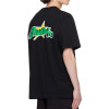 Specially Designed for Cross-Border Short-Sleeved Men's Round Neck Black T-Shirt Printed Classic Export 2025 Half-Sleeved Cross-Border Pattern Top