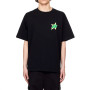 Specially Designed for Cross-Border Short-Sleeved Men's Round Neck Black T-Shirt Printed Classic Export 2025 Half-Sleeved Cross-Border Pattern Top