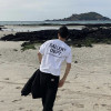 European Size Cross-Border Letter High Street T-Shirt Noeast Couple Logo Gallery Trendy Brand Men's and Women's Short-Sleeved Loose De