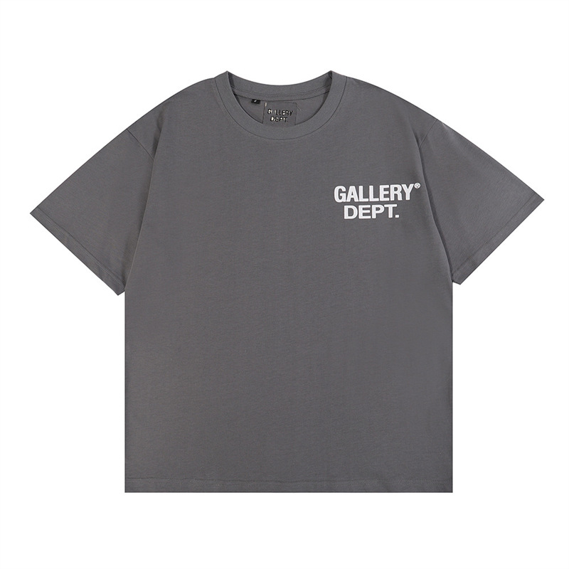 European Size Cross-Border Letter High Street T-Shirt Noeast Couple Logo Gallery Trendy Brand Men's and Women's Short-Sleeved Loose De