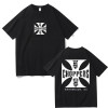 European Size Cross-Border Westtmenwomensummerchoppersfashionshirtcoastcotton