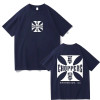 European Size Cross-Border Westtmenwomensummerchoppersfashionshirtcoastcotton