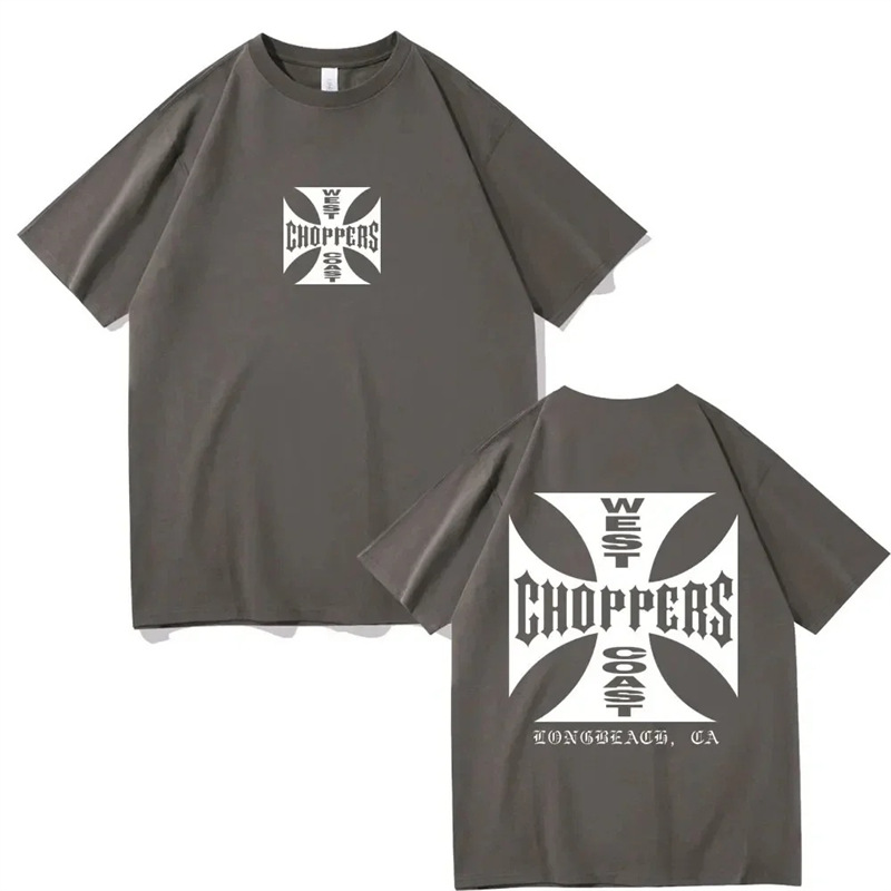 European Size Cross-Border Westtmenwomensummerchoppersfashionshirtcoastcotton