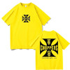 European Size Cross-Border Westtmenwomensummerchoppersfashionshirtcoastcotton