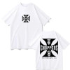 European Size Cross-Border Westtmenwomensummerchoppersfashionshirtcoastcotton