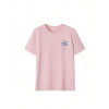 European size cotton TSpring】Pr'Ladies【SummerTTree European size NewSloganAndPalm cotton