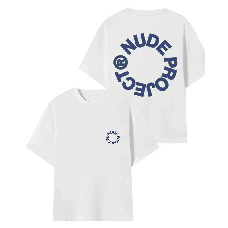 European Size Cotton T2025 Leisure Cotton Printed T-Shirt Womens Fashion Nu