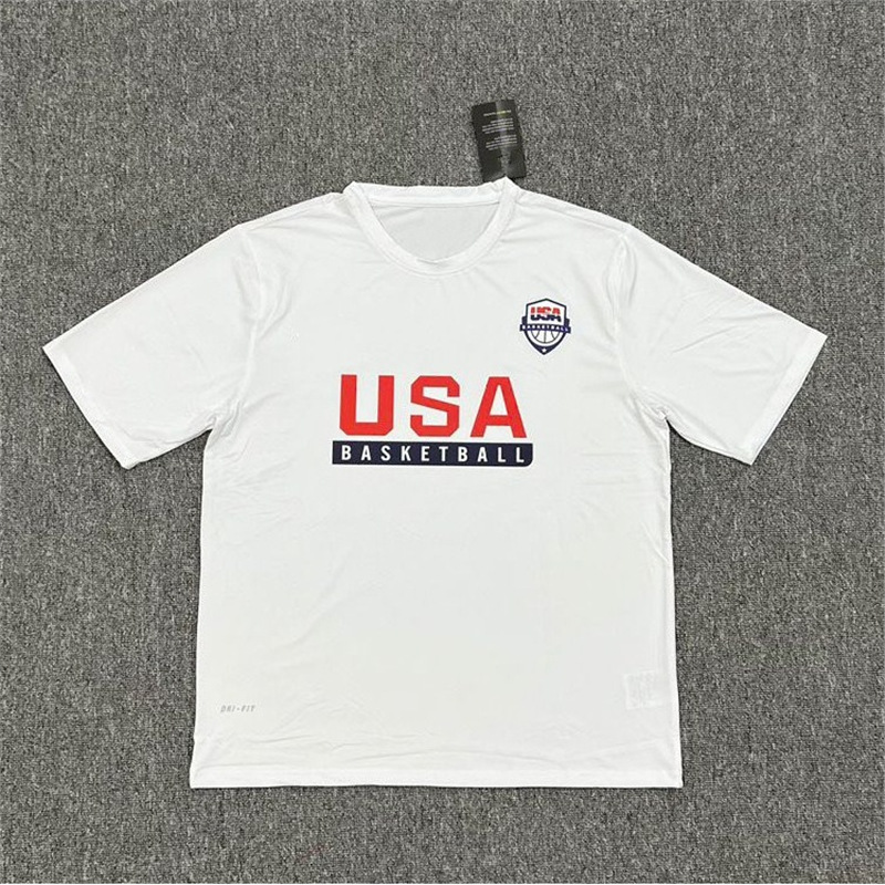Specially Designed for Cross-Border Dreamnationalbasketballtnewusa2025Shirtteamtraining