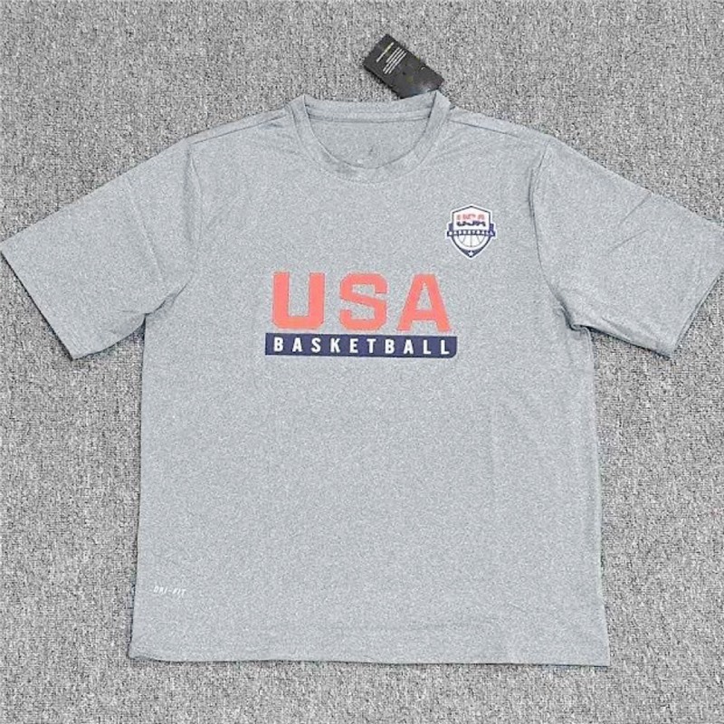 Specially Designed for Cross-Border Dreamnationalbasketballtnewusa2025Shirtteamtraining