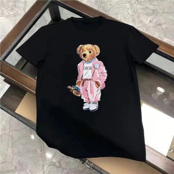 European Size Cotton Tnew Bear Luxury Brand Men Women Fashion Tshirt Brand