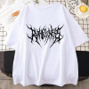 Cross-Border European Code Women t Shirt Summer Punk Style Y2K Print Vintage O-