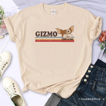 European Size Cross-Border Streetwearanimettcomicwomenshirtfemaleshirtgremlins