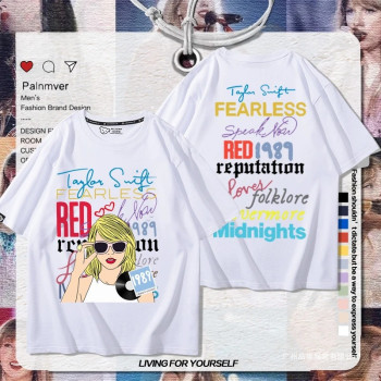 European Size Cotton Tsleeved-Cottontshort100%-Summershirtconcerttheerastou