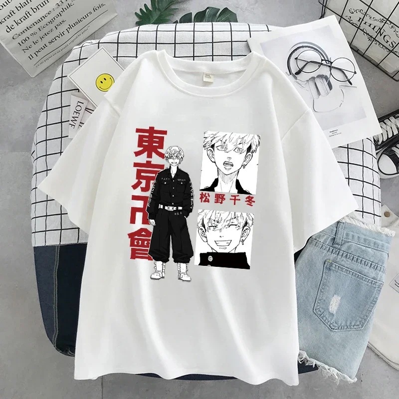 European Size Cotton Tshirtchifuyutokyotanimewomenmatsunojapaneserevengers