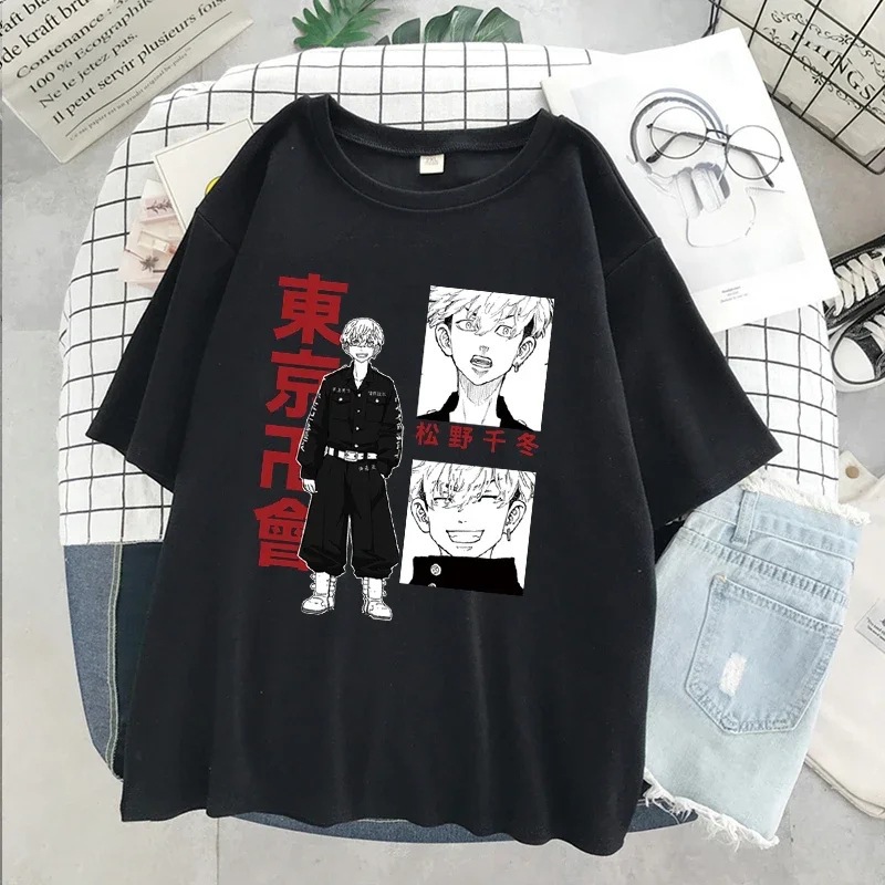 European Size Cotton Tshirtchifuyutokyotanimewomenmatsunojapaneserevengers
