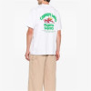 European Size Cotton T-Shirt Versatile Summer Print Solid Color 25 New T-Shirt Top Minimalist Letter Casual Basic Round