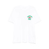 European Size Cotton T-Shirt Versatile Summer Print Solid Color 25 New T-Shirt Top Minimalist Letter Casual Basic Round
