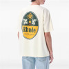 European Size Cotton t Badge Personalized Basic Men's Summer Loose and Versatile Printed 25 Round Neck Comfortable Short-Sleeved Pattern t