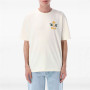 European Size Cotton t Badge Personalized Basic Men's Summer Loose and Versatile Printed 25 Round Neck Comfortable Short-Sleeved Pattern t