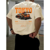 European Size Cottontmen's Summer 100% Cotton Fashionable Casual Loose Lar