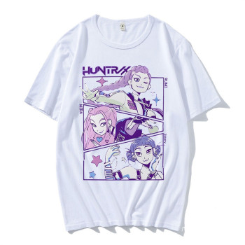 Specially Designed for Cross-Border Kpop Demon Hunters T-Shirt Summer Short Sleeve Male