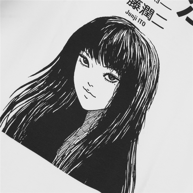 Cross-Border European Code Uzummangajunjitomie-Itojunjijapaneseshirtitohorrort