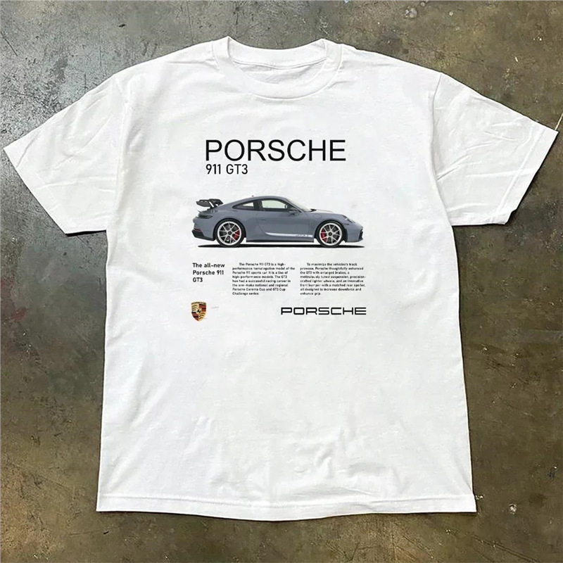 Specially Designed for Cross-Border New 911 Racing T-Shirt Gt Racing Team Uniform Tops m